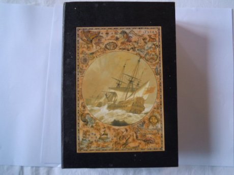 SAILING SHIPS IN STORM  M & S PUZZLE, IN BOOK BOX