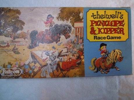 THELWELL'S, PENELOPE & KIPPER RACE GAME  by Falcon
