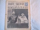 DAILY SKETCH 7.11.35 MARRIAGE OF DUKE & DUCHESS GLOUCESTER