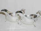 Pair Silver Sauce Boats