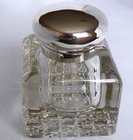 Silver topped Inkwell