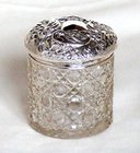 Silver Topped Jar