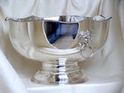 Silverplated Punch Bowl