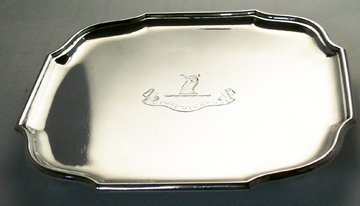 Silver Salver by Hawksworth & Eyre Co Ltd