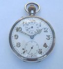 WW1 silver alarm watch