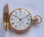 Dent 18 carat gold pocket watch. Watchmaker to the King.