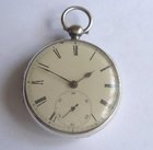 Thomas Over. Liverpool. Silver fusee pocket watch. 1848