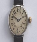 J Breguet. Swiss made ladies silver wristwatch.