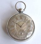 Morgan & Aitchison. Bristol. Early fusee lever silver pocketwatch