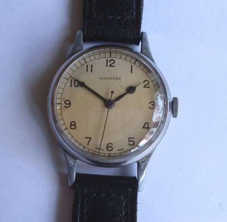WW2 Longines pilot's wristwatch.