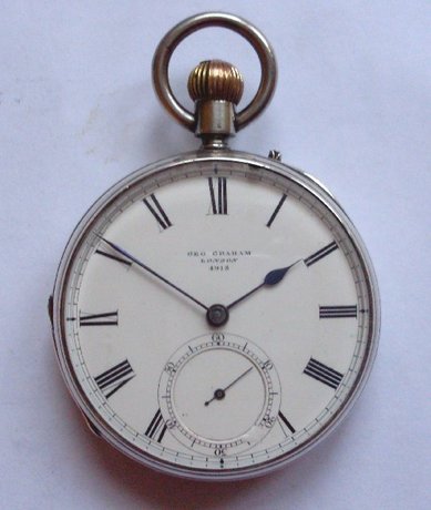 George Graham. Victorian conversion of 1730s watch