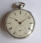 Jacobs. Totness silver pocket watch