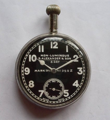 WW1 Royal Naval Air Service pilot's 8 day watch by Octava.