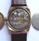 J W Benson 'oyster style' men's gold wristwatch.