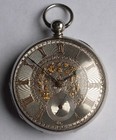 J H Hayes. Oldham. Victorian silver pocket watch.