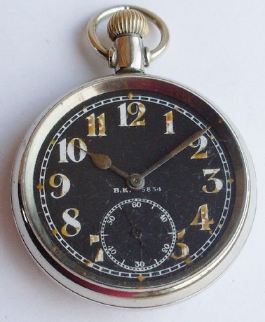 WW1 Royal Flying Corps pilot's watch by Electa.