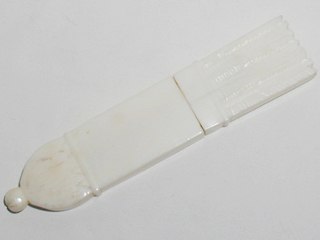 Ivory Needle Case