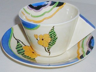 Carice Cliff Cup & Saucer