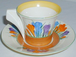 Clarice Cliff Cup & Saucer