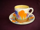Clarice Cliff Coffee Can & Saucer