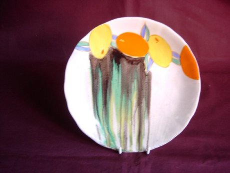 A Clarice Cliff DELICIA plate
