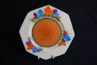 A Clarice Cliff octagonal plate