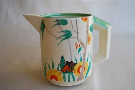 Clarice Cliff Large Conical Jug