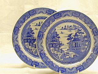 Staffordshire Willow Plates