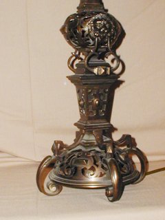 Cast Brass Lamp