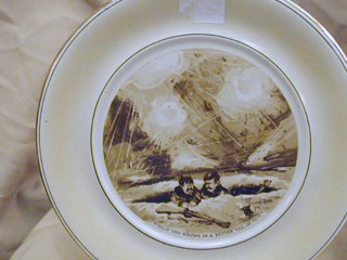 Grimwades Old Bill Plate by Bruce Bairnsfather 1914-18