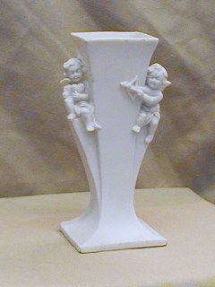 Cherub Vase