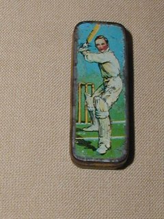 Cricketer Tin