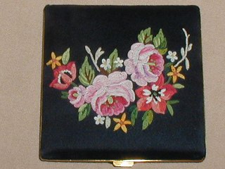 Embroidered Compact