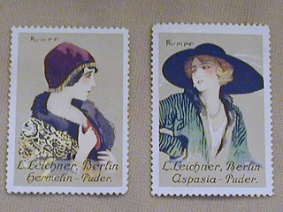 Leichner Perfume Stamps