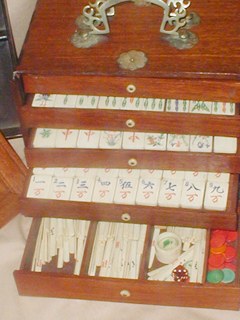 Edwardian Mahjong Set