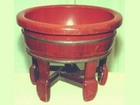 Red Lacquer Foot Bath