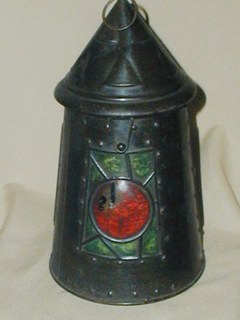 Lantern Biscuit Tin