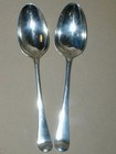 George III Silver Spoons