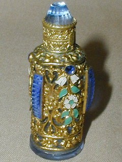 Jeweled Czech Perfume