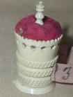 Carved Pin Cushion