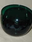 Green Glass Finger Bowl