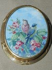 Songbirds Watercolor Brooch