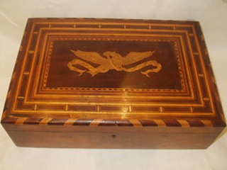 Irish American Fruitwood Box