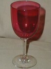 Cranberry Wine Glass