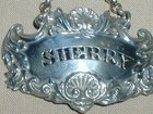 Victorian Sherry Label