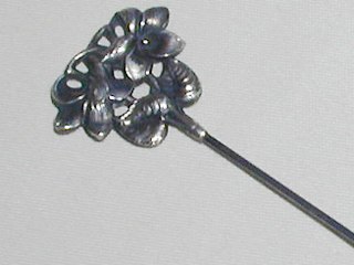 Silver Hat Pin