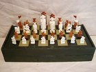 Ivory Figural Chess Set