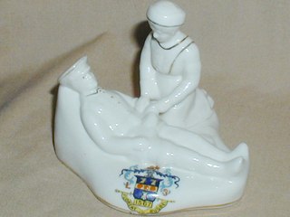 Crested Ware Wounded Soldier