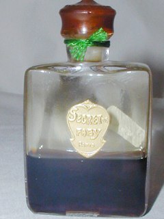 Secret de Faby Perfume Bottle