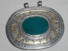 Silver Gilt Kazakh Pendant
